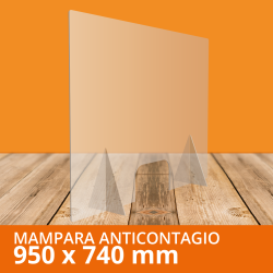Mampara ANTICONTAGIOS 95x74 cm