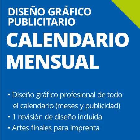 Diseño de Calendario Mensual